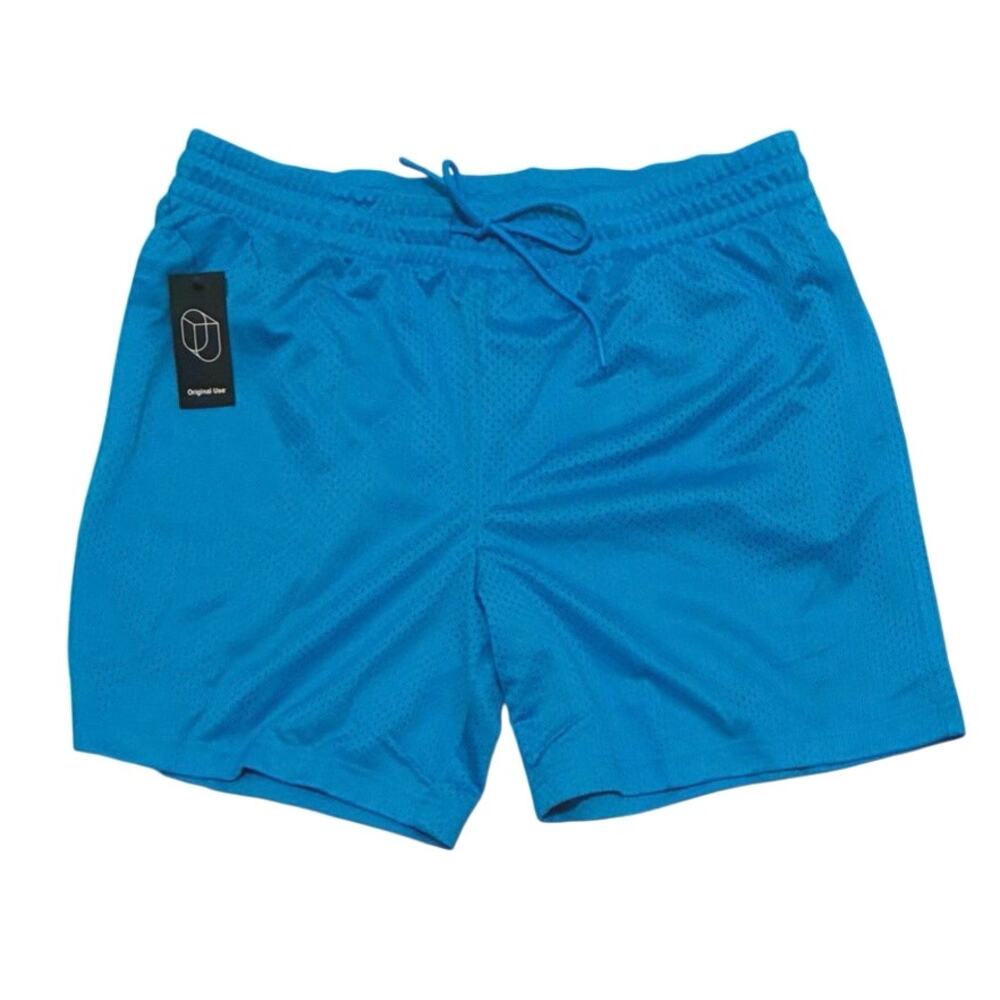 Turquoise Men’s Basketball Ball Shorts Size Large